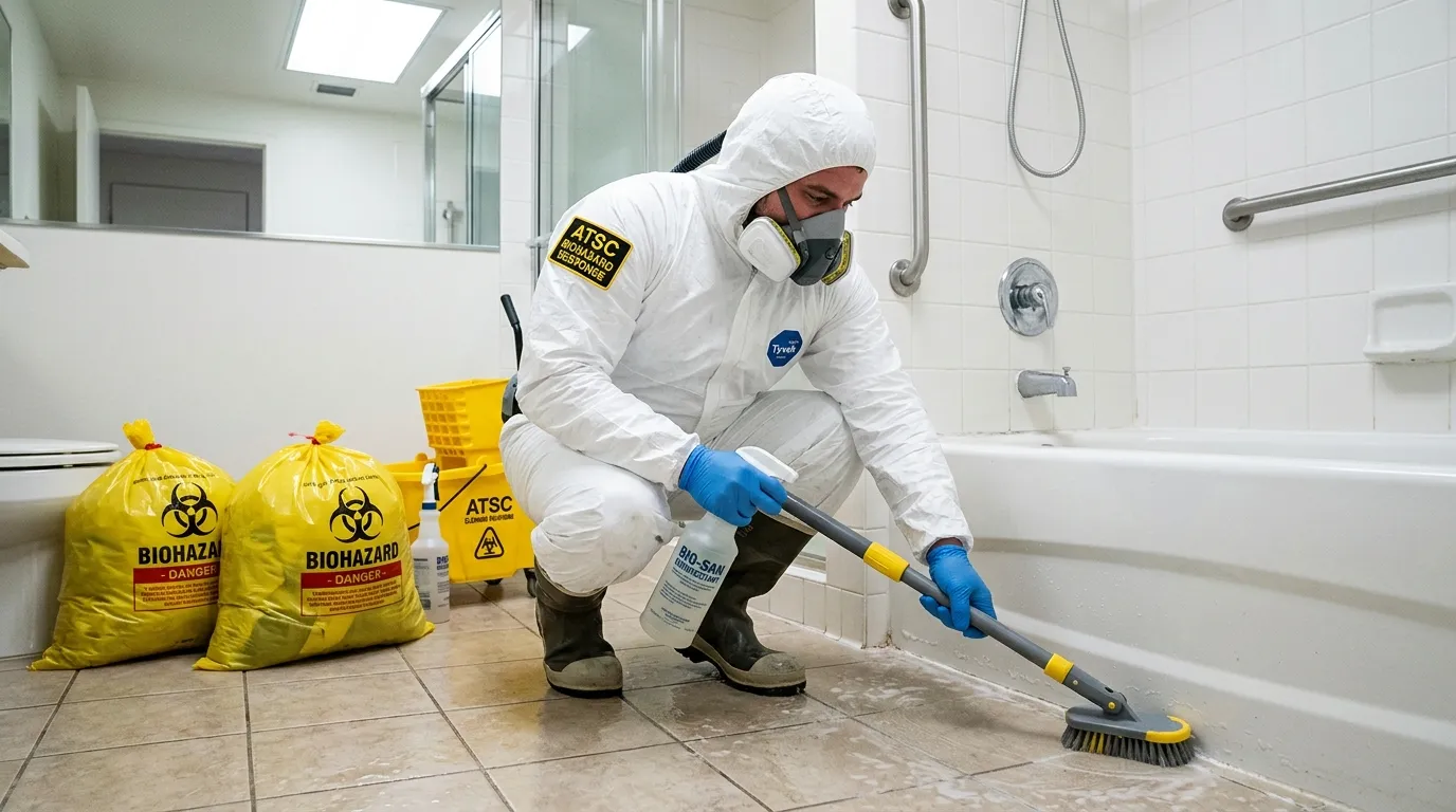 Decontamination equipment deployed for Blood Cleanup in Villa Rica